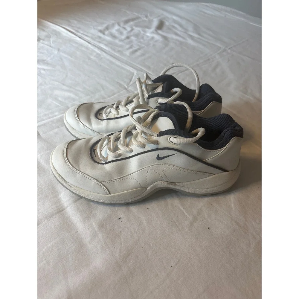Nike Golf Shoes Women 6.5 White Spiked Athletic 192105-141